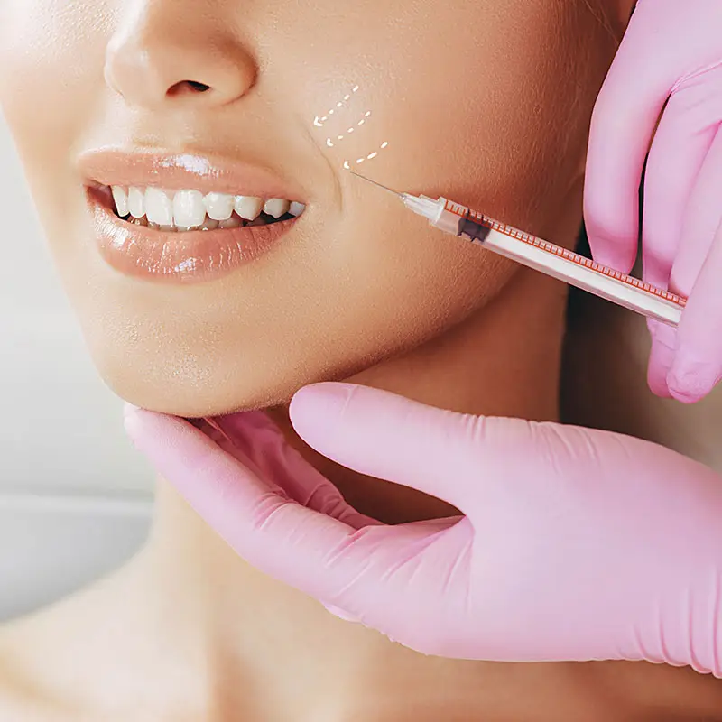 Traitement esthétique visage