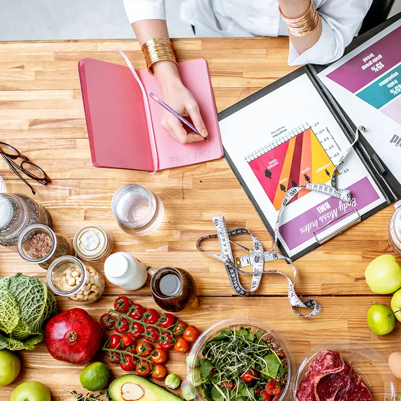 Une diététicienne nutritionniste à l’écoute